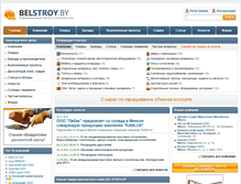 Tablet Screenshot of belstroy.by